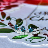 【初期の頃のルース】天然グランディディエライト 天然ダイヤモンド ネックレス