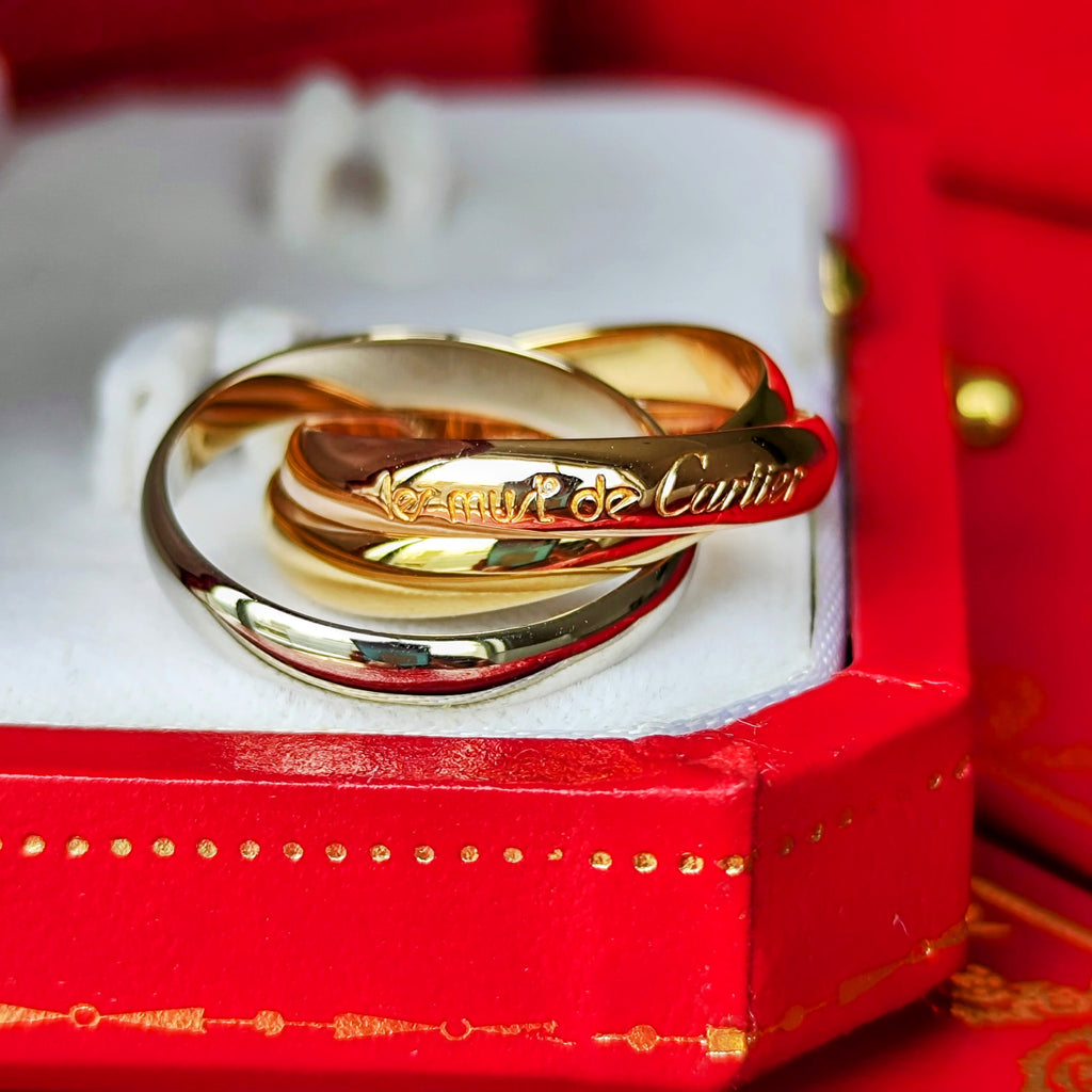 Cartier カルティエ トリニティリング 53