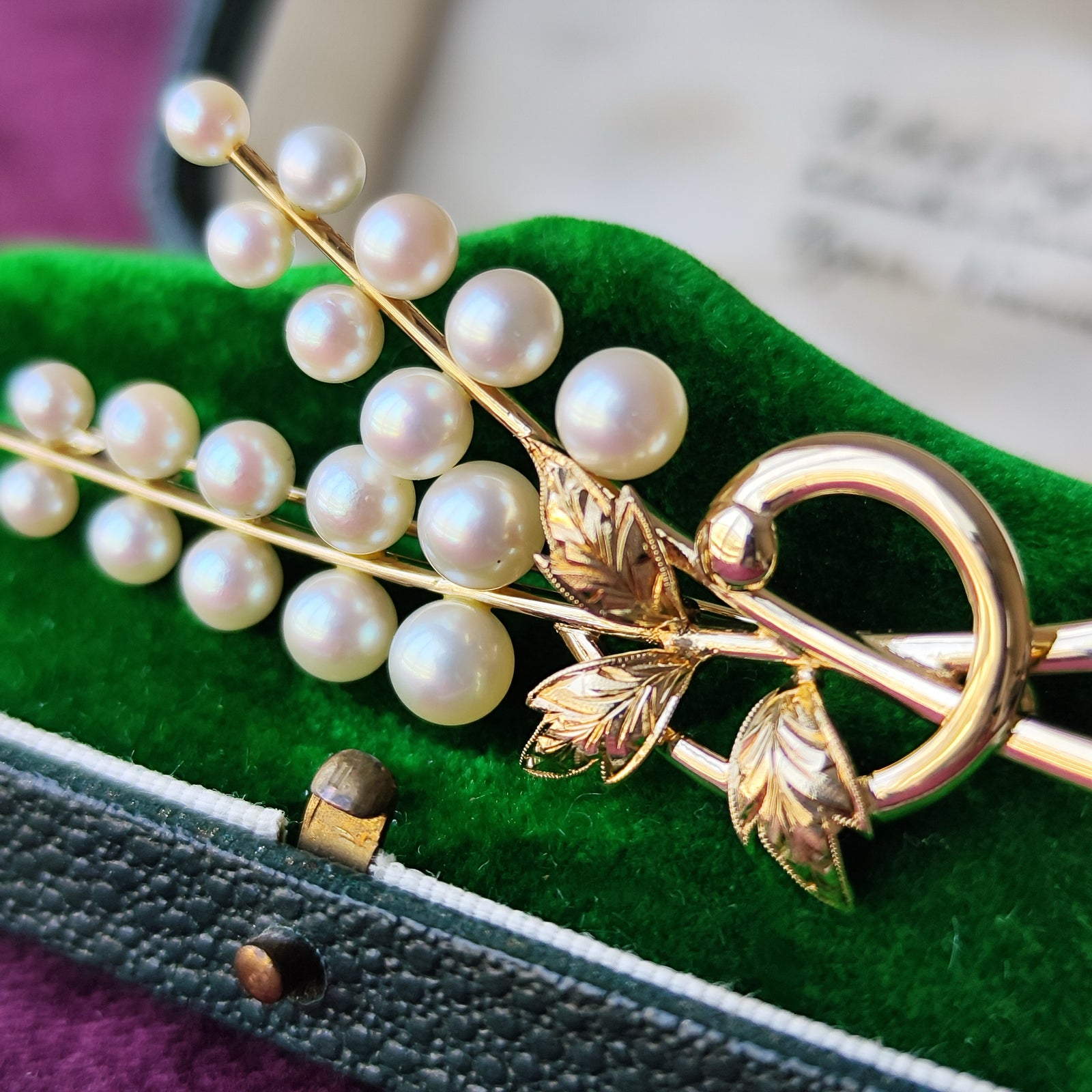 メーカー直売 - 人気ランキング MIKIMOTO ミキモト あこや真珠 ヴィンテージ ブローチ – Mico宝飾店 アクセサリー