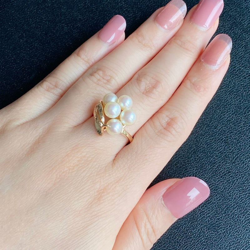 直営手配 すぐ届く TASAKI あこや真珠 ムーラン リング TASAKI 田崎真珠 あこや真珠 ヴィンテージ リング – Mico宝飾店