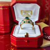 【アトリエオープン記念】Cartier
カルティエ コリント エメラルド ダイヤモンドリング
