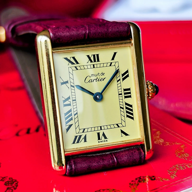 Cartier カルティエ マストタンクLM クォーツ腕時計