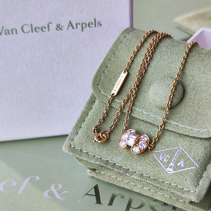Van Cleef & Arpels ヴァンクリーフ&アーペル セレスティン ダイヤモンド 0.69ct ネックレス