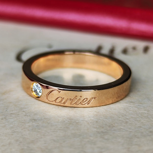 Cartier カルティエ エングレーブド 6号