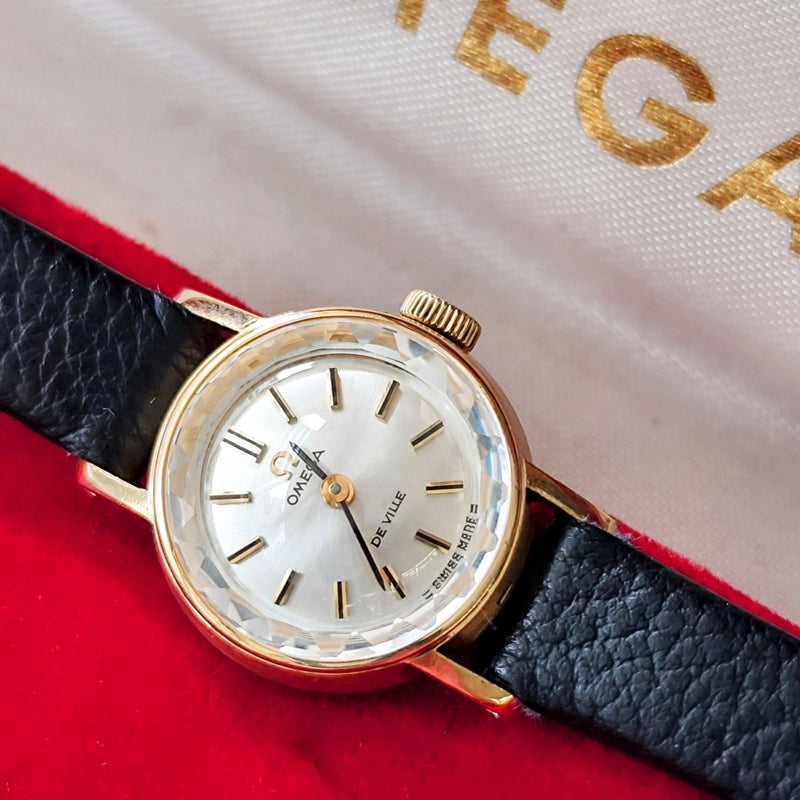 【OH済み 美品】OMEGA オメガ De Vil
デビル 18金無垢 手巻き 腕時計