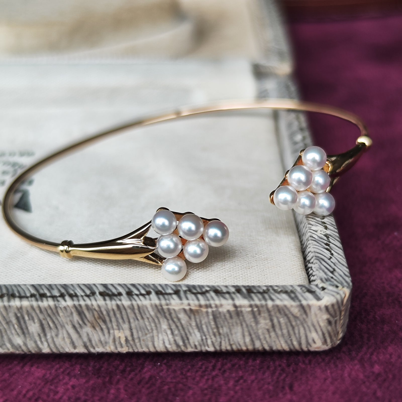 憧れの あこや真珠 ミキモト MIKIMOTO バングル Mico宝飾店 – ブレスレット アクセサリー