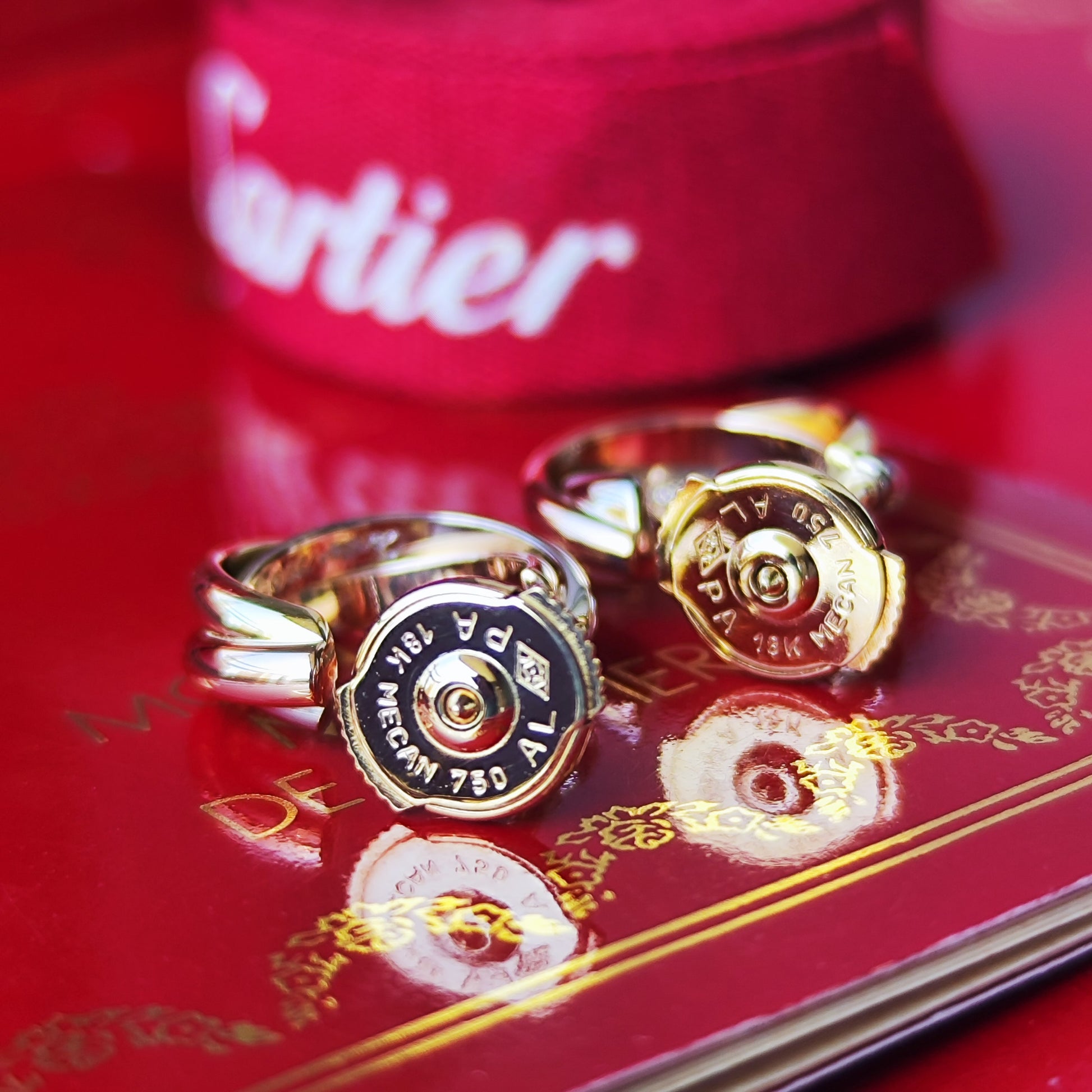 Cartier カルティエ トリニティピアス