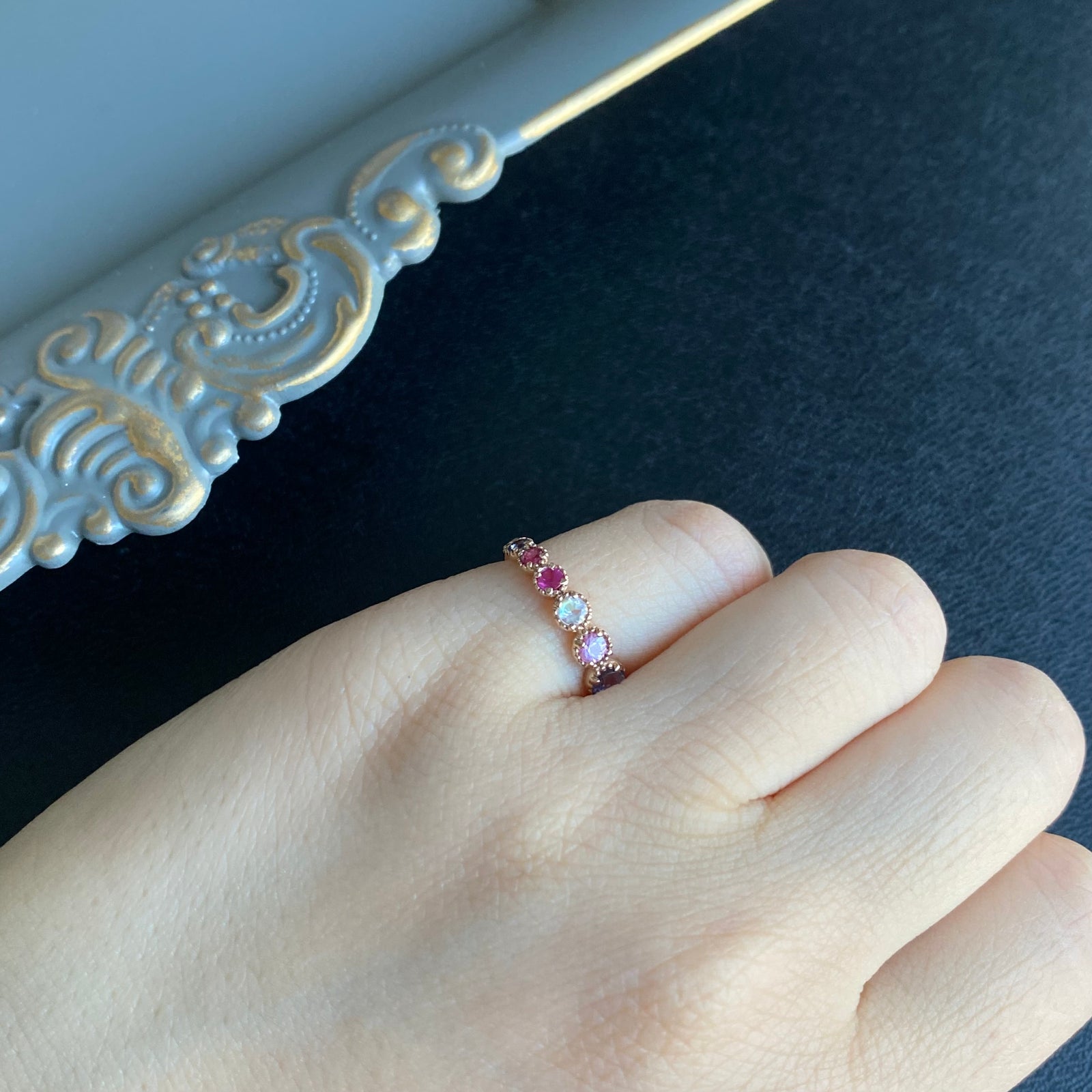 週末お値下げ♡ボンマジック♡ピンクトルマリンリング