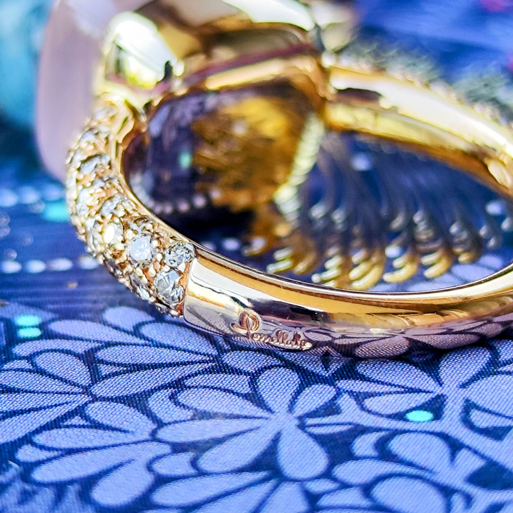 Pomellato ポメラート ヌードマキシ ローズクォーツ ダイヤモンド