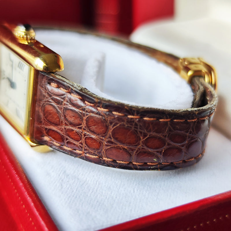 Cartier カルティエ マストタンク MM クォーツ腕時計