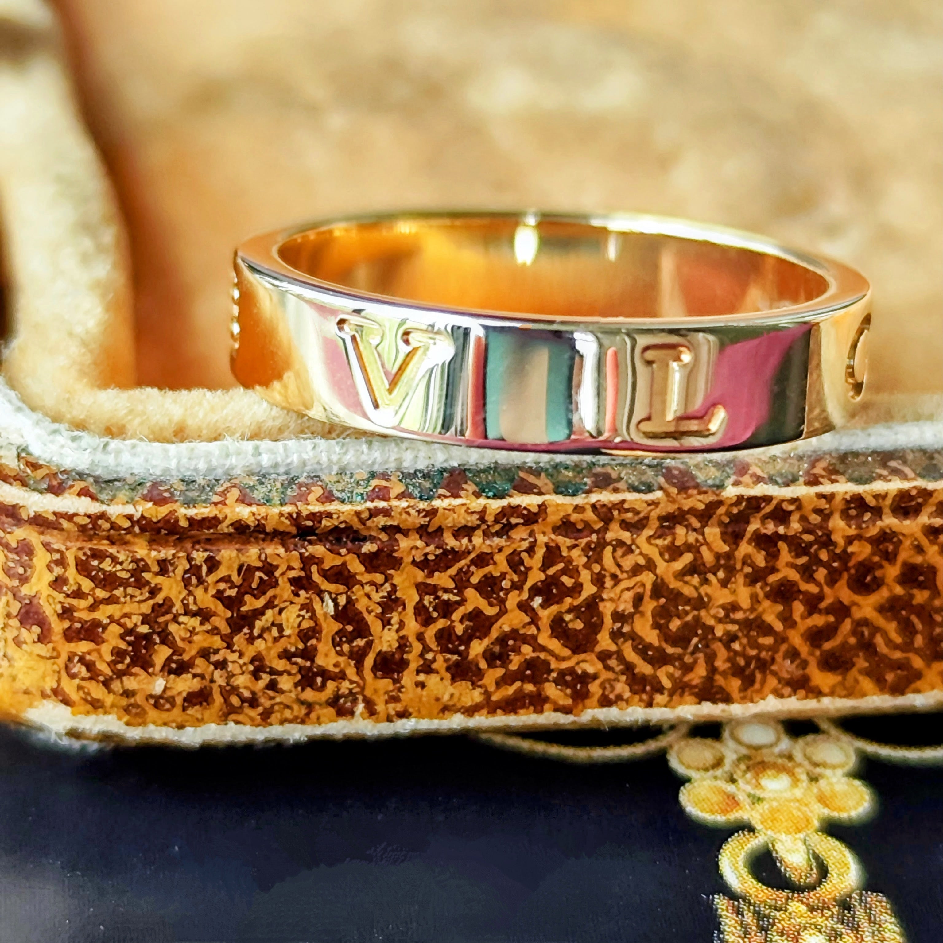 BVLGARI ブルガリ B-ZERO1 ビーゼロワン エッセンシャルリング 18金YG