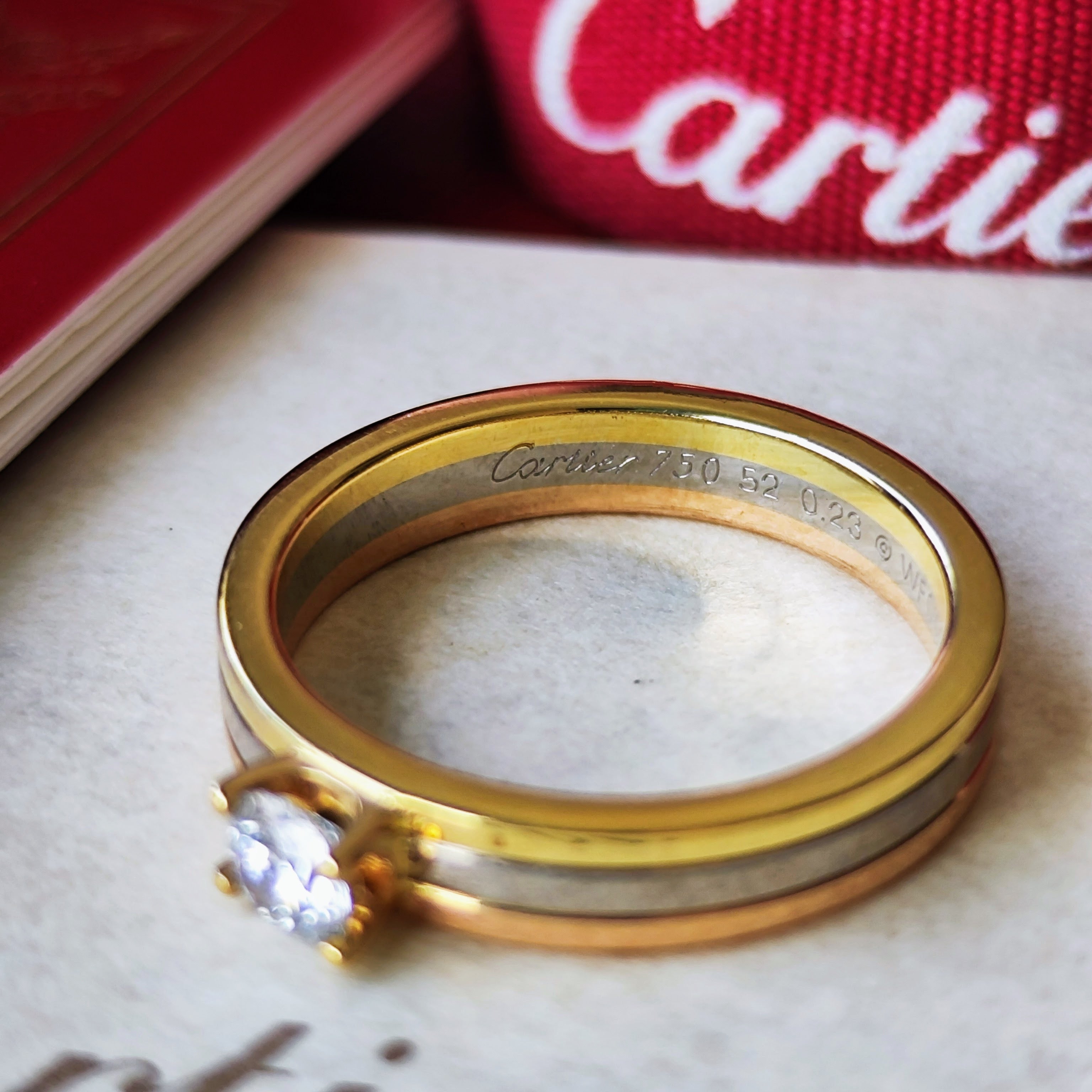 Cartier カルティエ ヴァンドーム ルイ カルティエ ソリテール