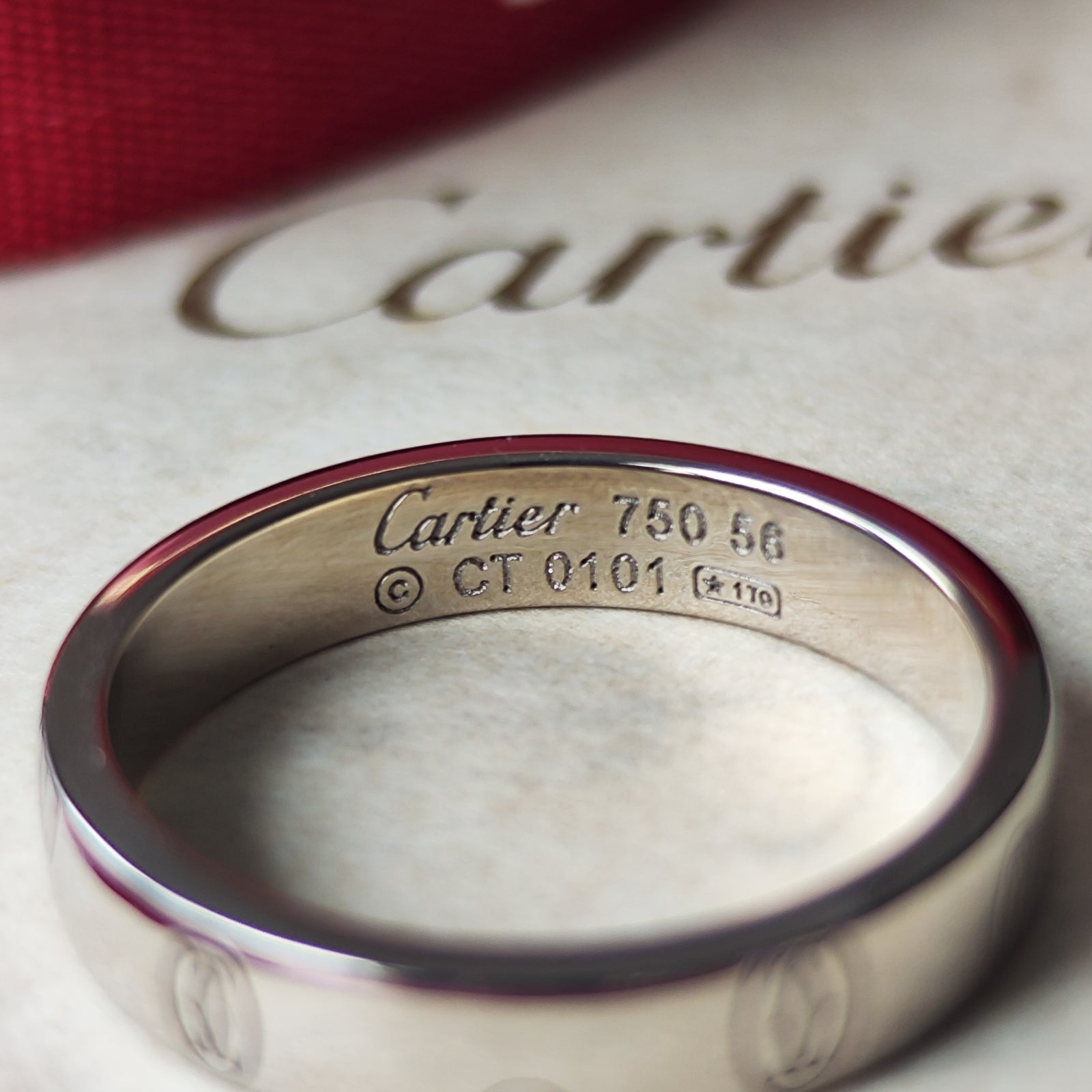 CARTIER ハッピーバースデー リング・指輪 Cartier カルティエ ハッピーバースデー リング 18金WG – Mico宝飾店