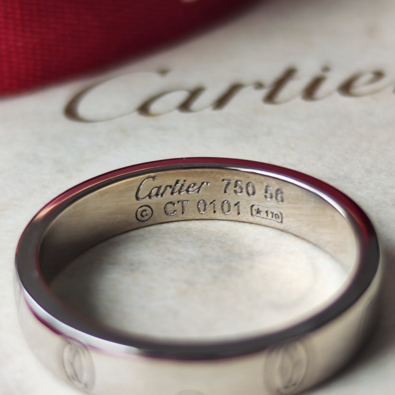 Cartier カルティエ ハッピーバースデー リング 18金WG – Mico宝飾店