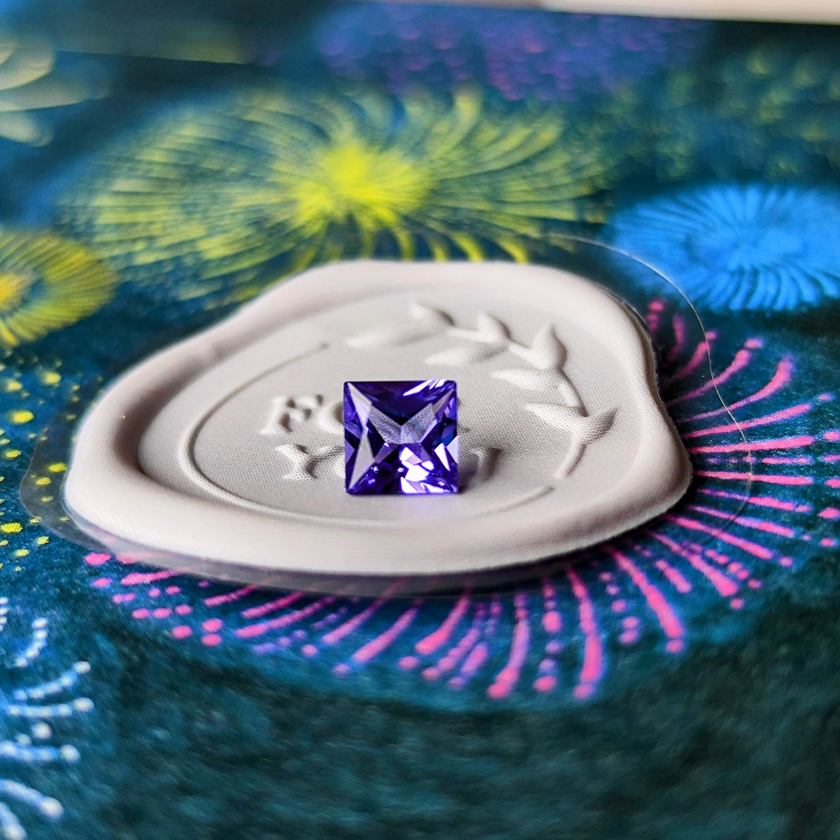 天然タンザナイトオーバルカットルース0.80ct おおきかっ 天然タンザナイトオーバルカットルース0.80ct おおきかっ