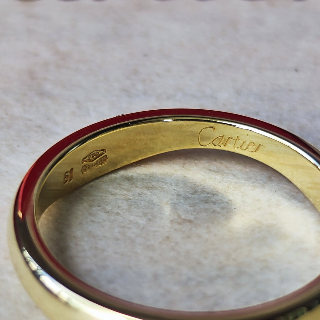 【Cartier 廃盤】 Cartier カルティエ ラブミーリング 51
