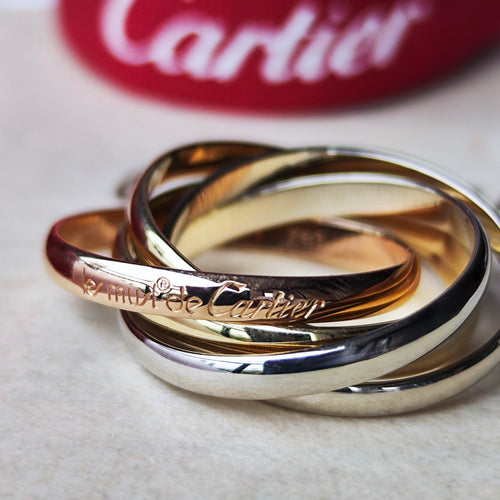 Cartier カルティエ トリニティ5連 53