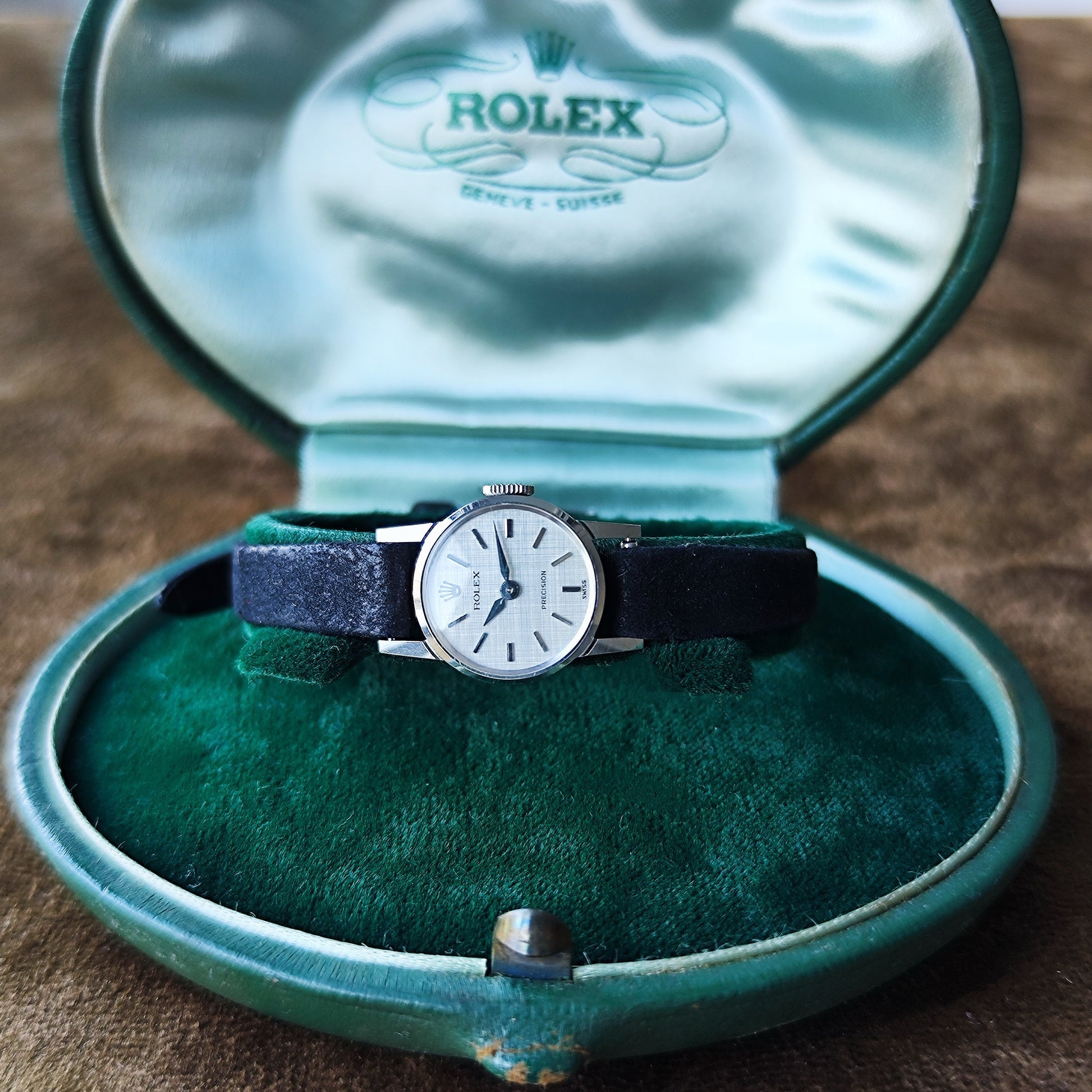 【OH済み】ROLEX ロレックスPRECISION プレシジョン 金無垢 手巻き腕時計