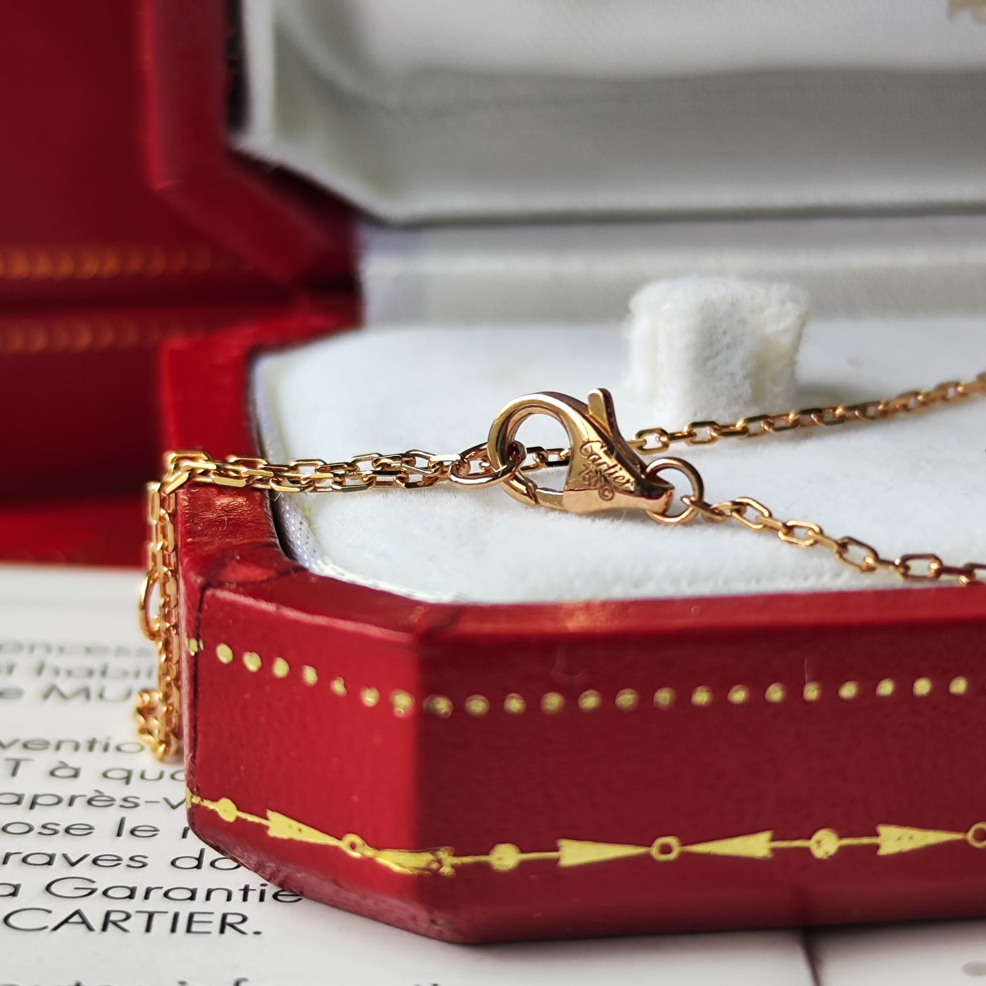 Cartier カルティエ トリニティハートブレスレット
