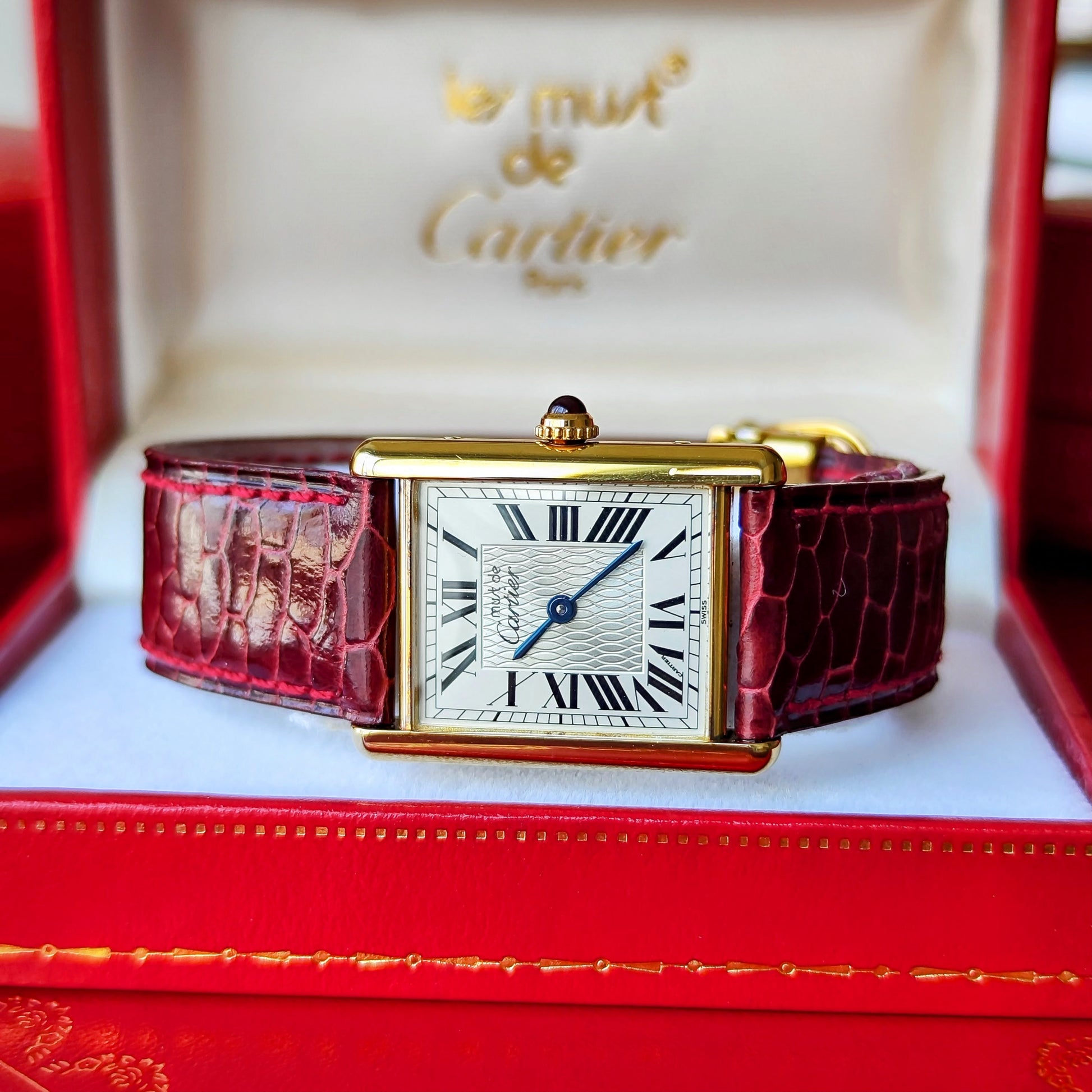 【Cartier 150周年 1847本限定モデル】
カルティエ マストタンク LM クォーツ腕時計