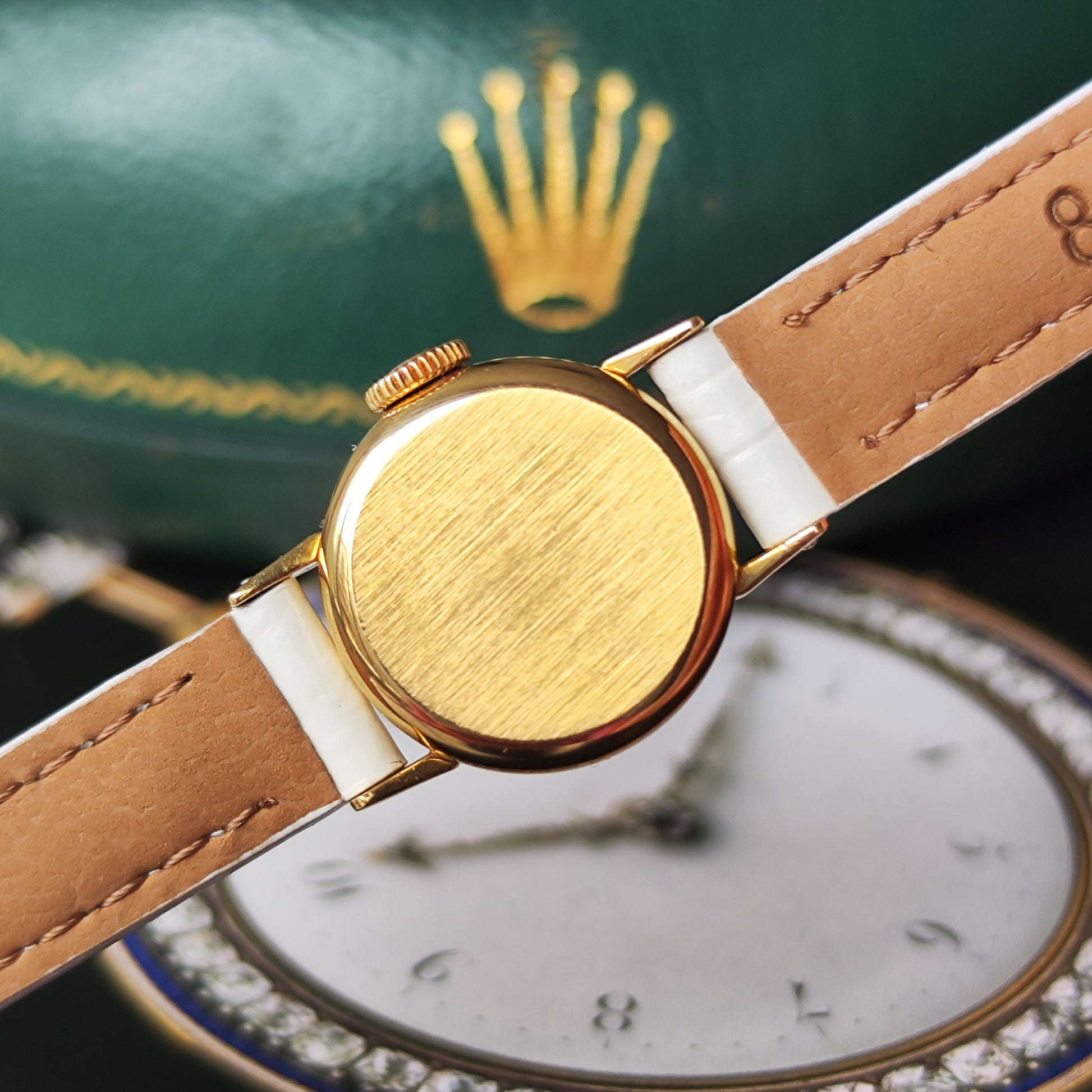 【OH済み】ROLEX ロレックス 18金無垢 手巻き 腕時計