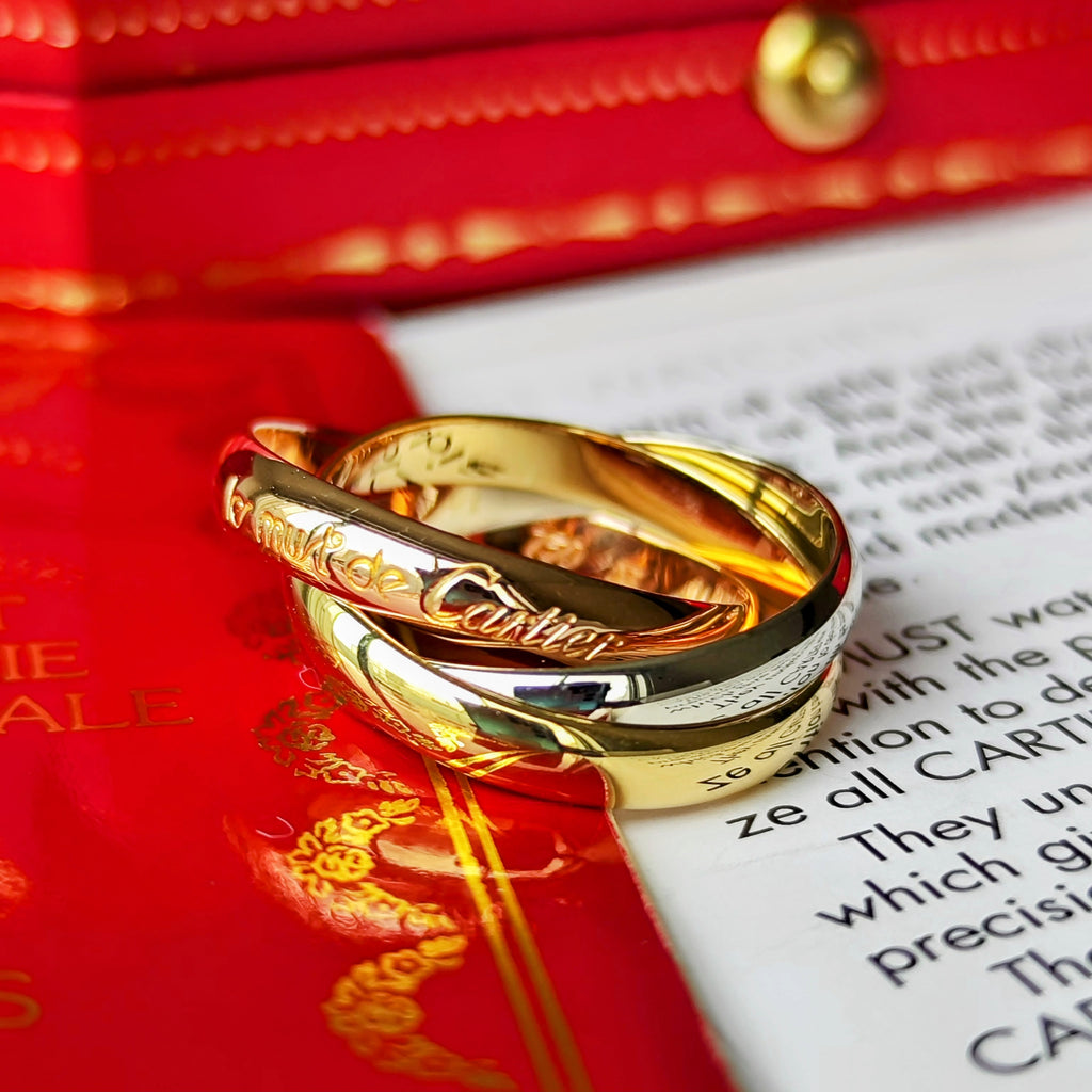 Cartier カルティエ トリニティリング 53