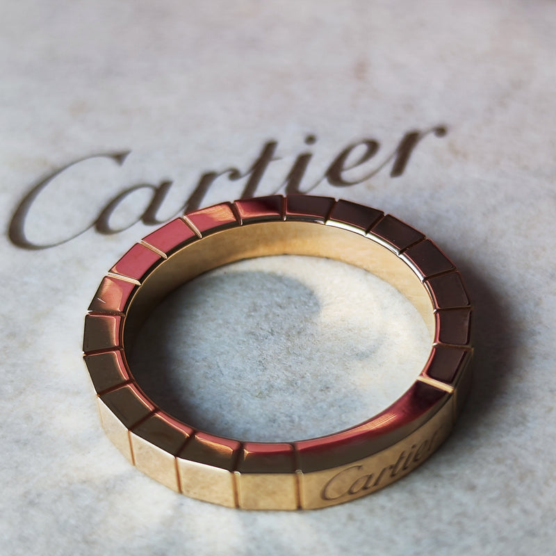 Cartier カルティエ ラニエール 18金PG 13号