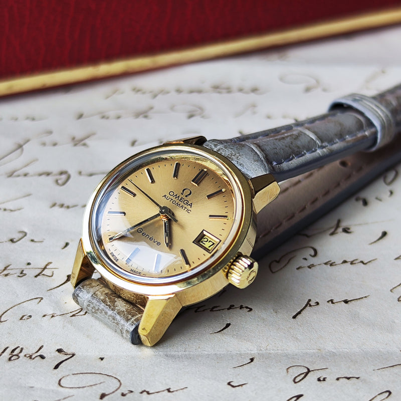 【OH済み】OMEGA オメガ Geneve ジュネーヴ 自動巻き腕時計