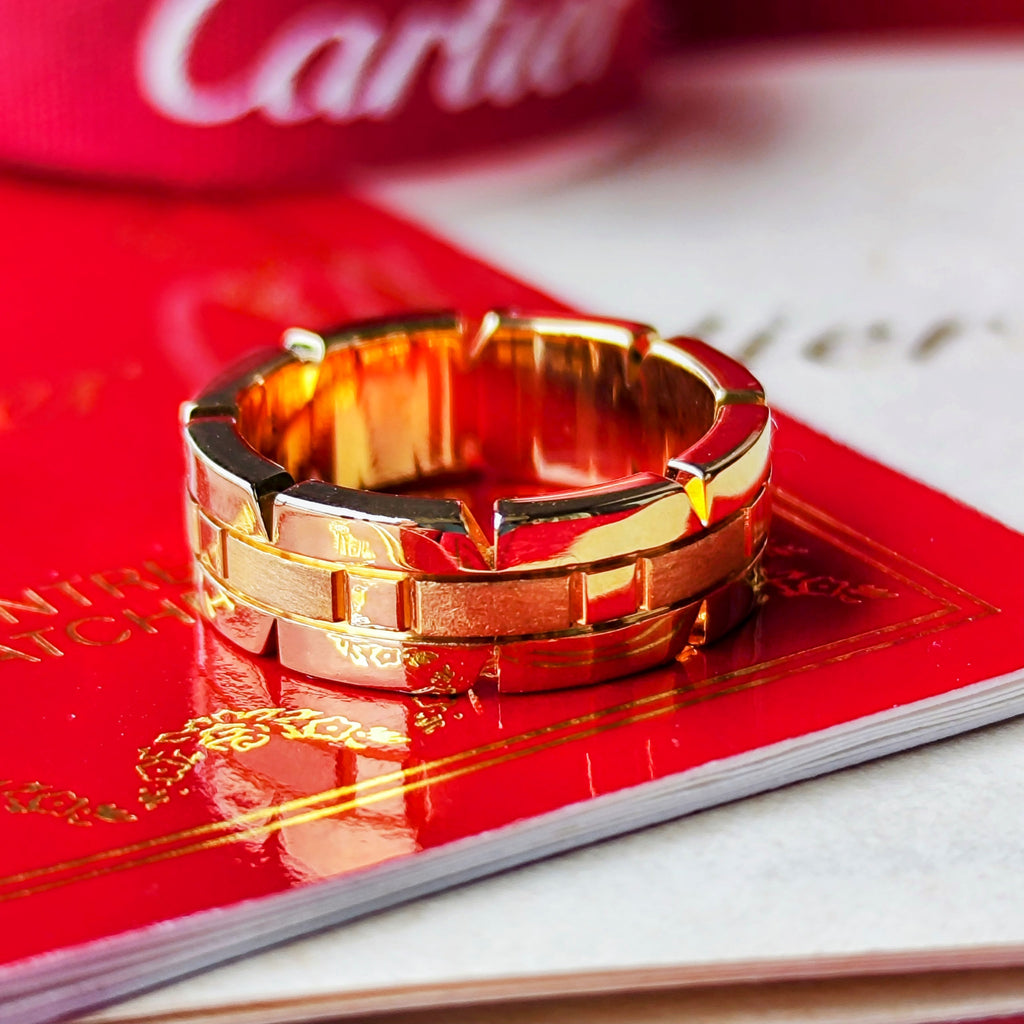 Cartier カルティエ タンクフランセーズ K18YG 47