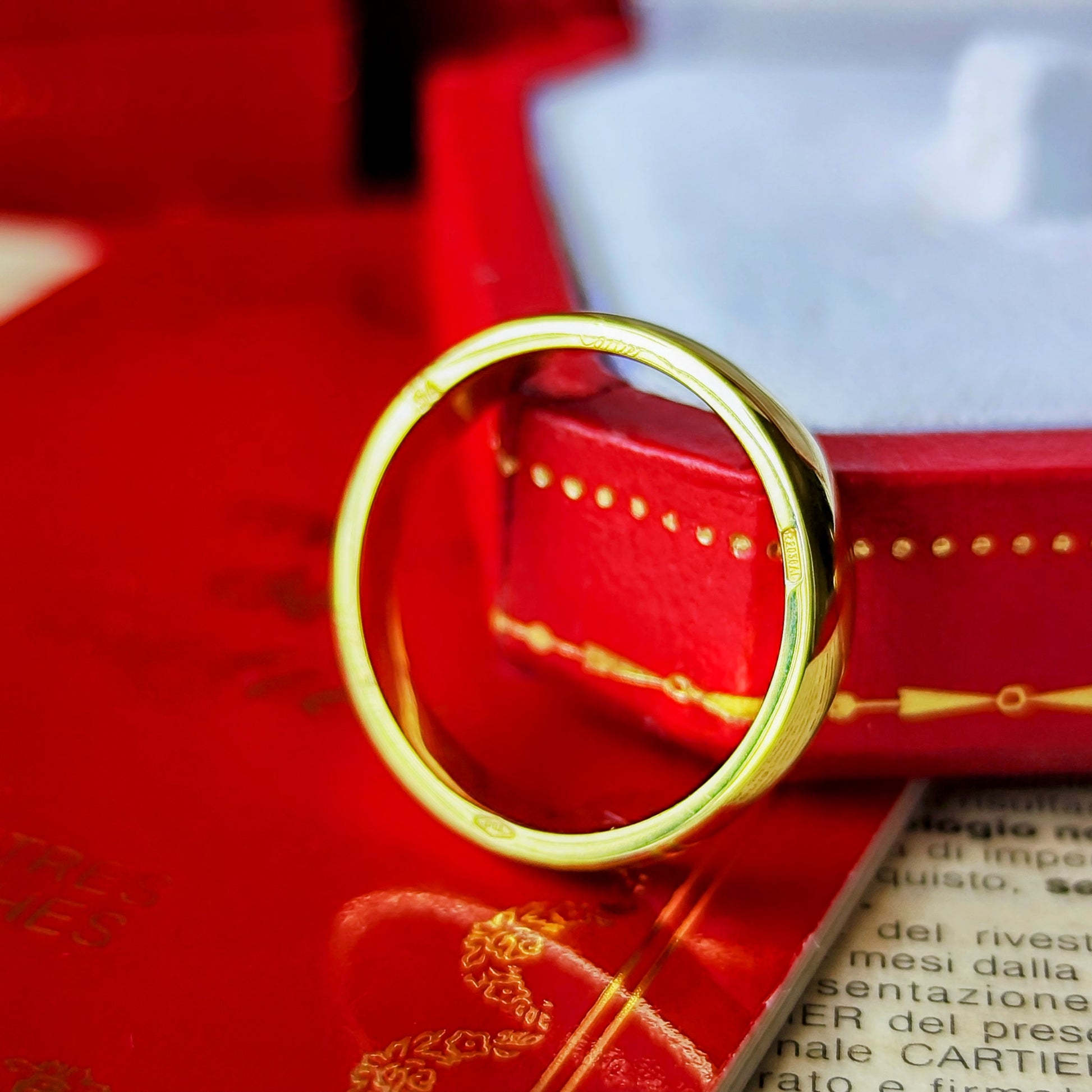 【Cartier 廃盤】 Cartier カルティエ ラブミーリング 54