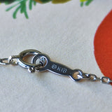 MIKIMOTO ミキモト 天然ダイヤモンド 三日月 ネックレス 18金WG