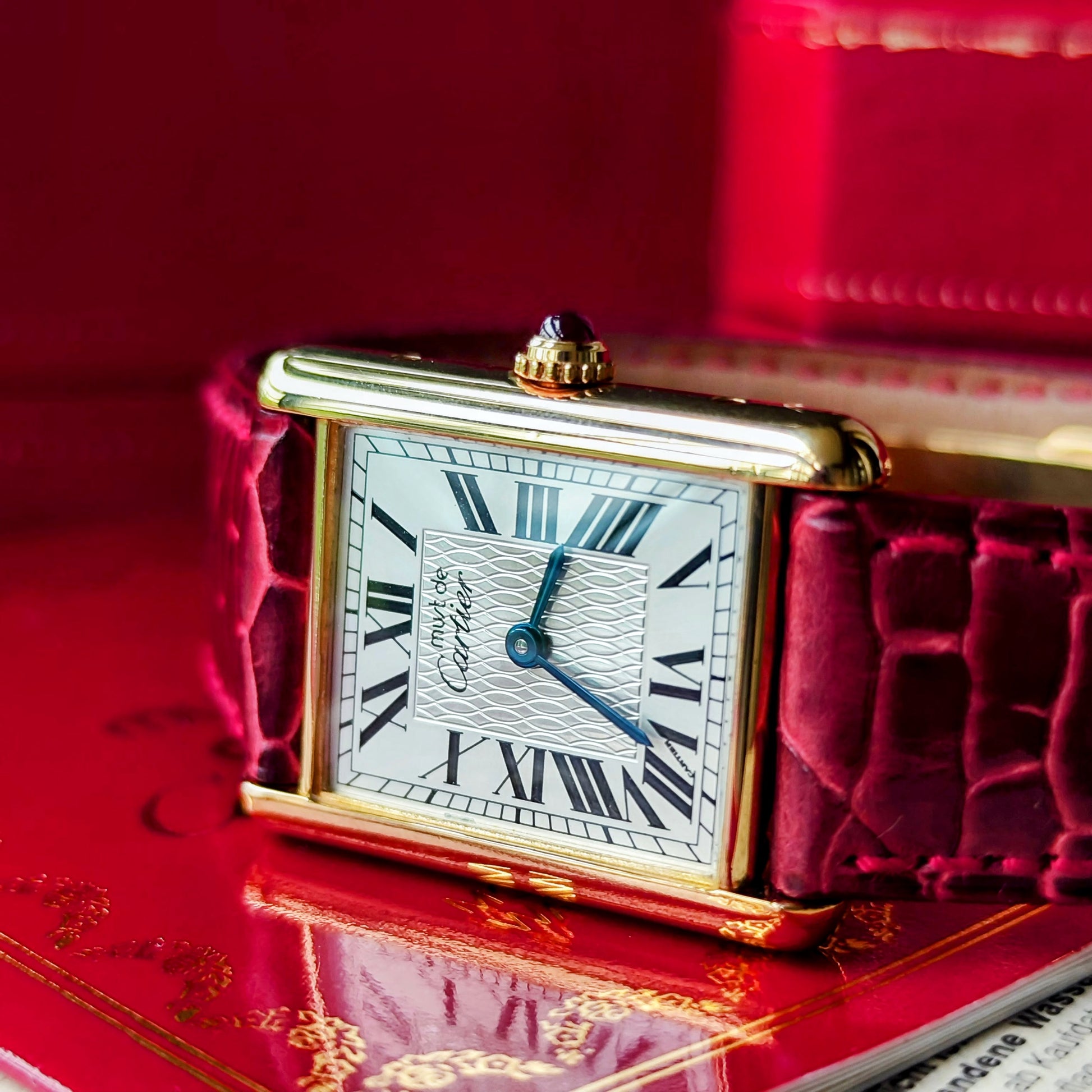 【Cartier 150周年 1847本限定モデル】
カルティエ マストタンク LM クォーツ腕時計