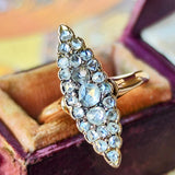 【アメリカアンティーク】天然ダイヤモンドリング 1920年頃