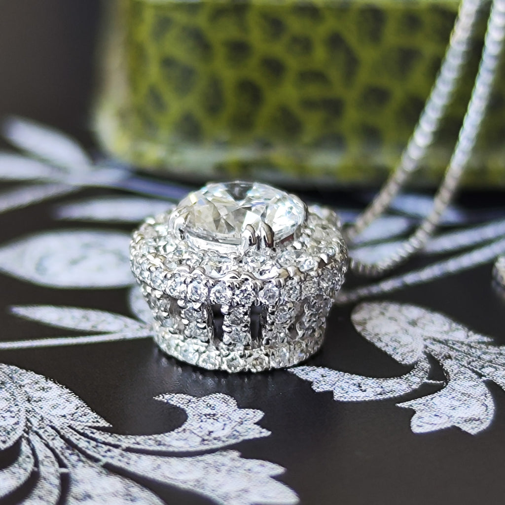【最高級品質】天然ダイヤモンド0.53ct フローレス Dカラー ネックレス GIA