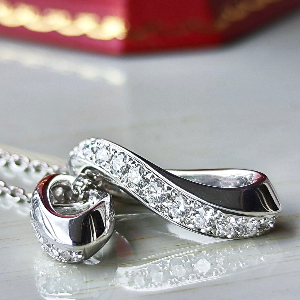 MIKIMOTO ミキモト ダイヤモンド ネックレス