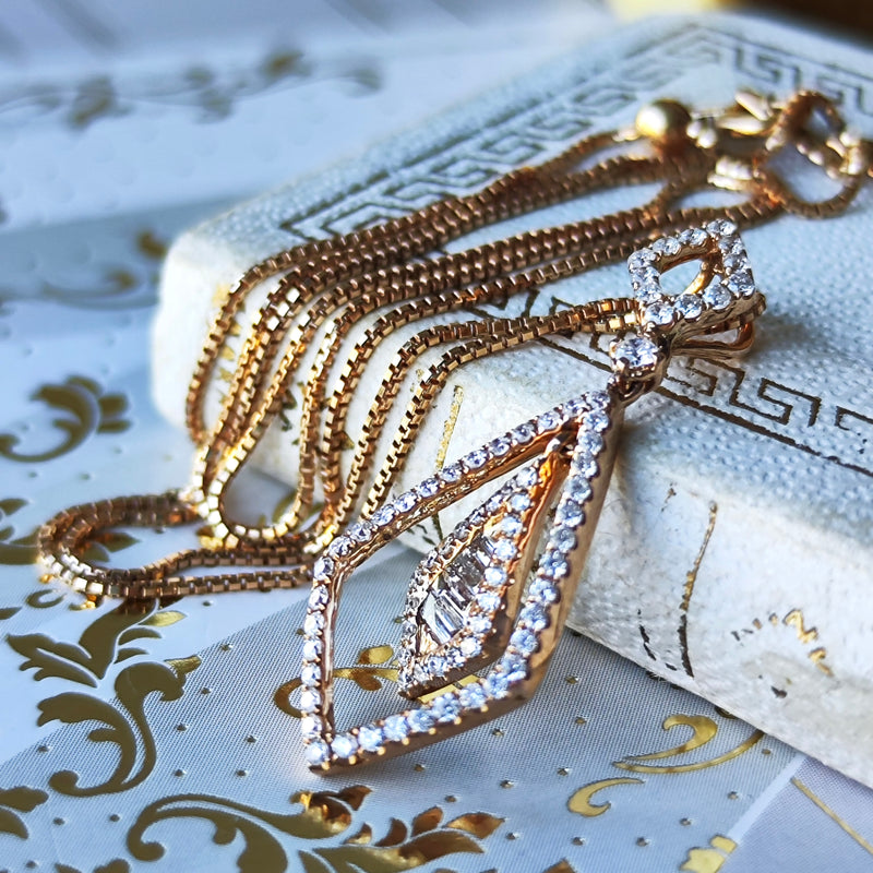 天然ダイヤモンド ネックレス