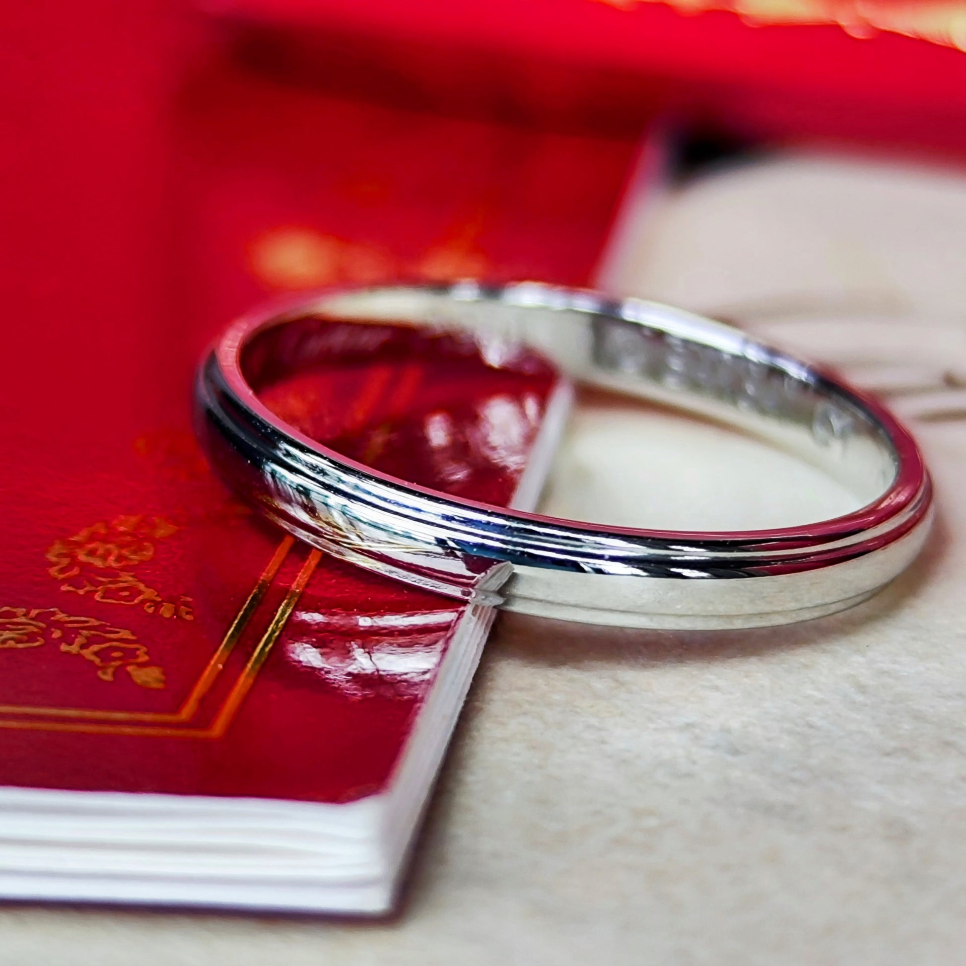 Cartier カルティエ ダムール プラチナ 55