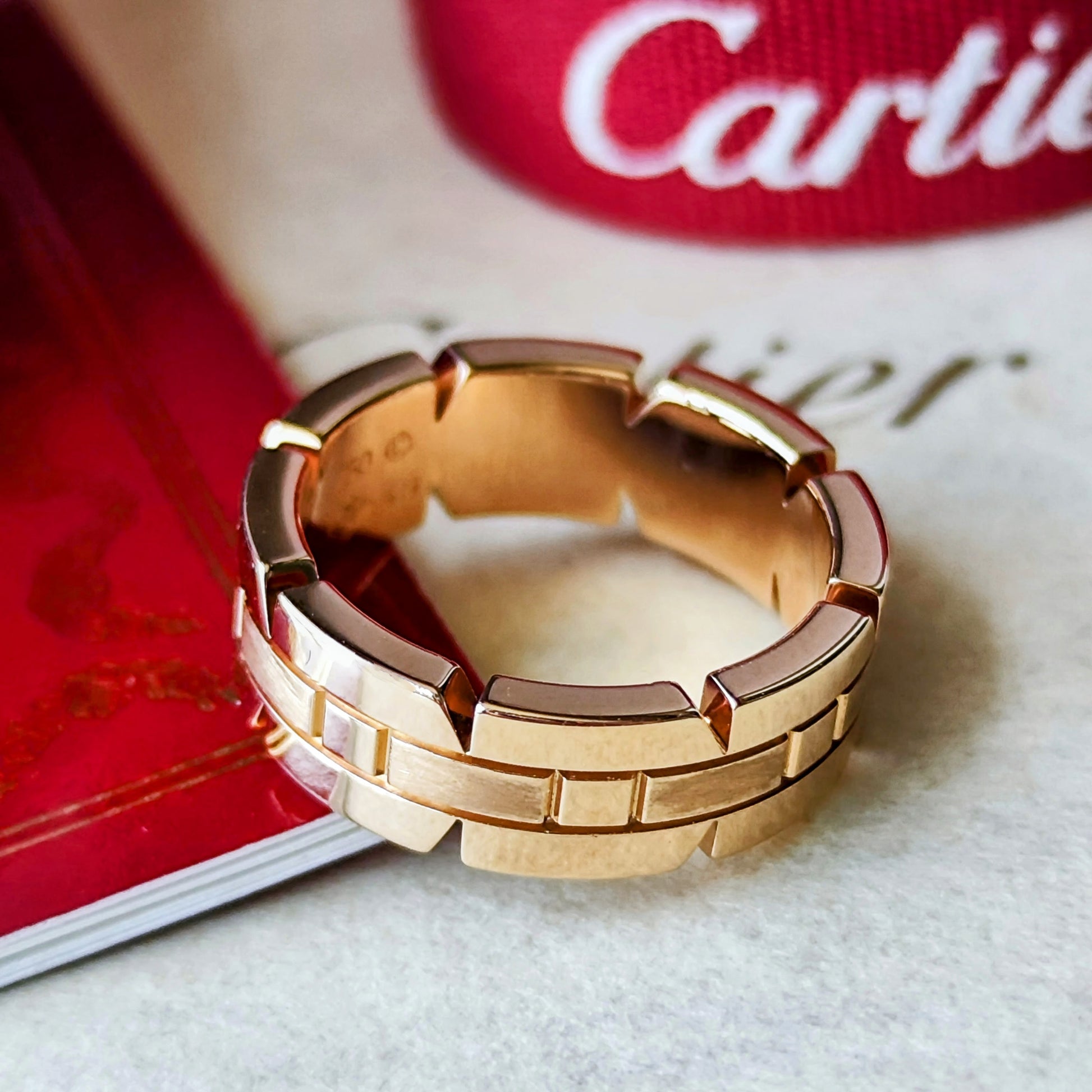 Cartier カルティエ タンクフランセーズ K18PG 49