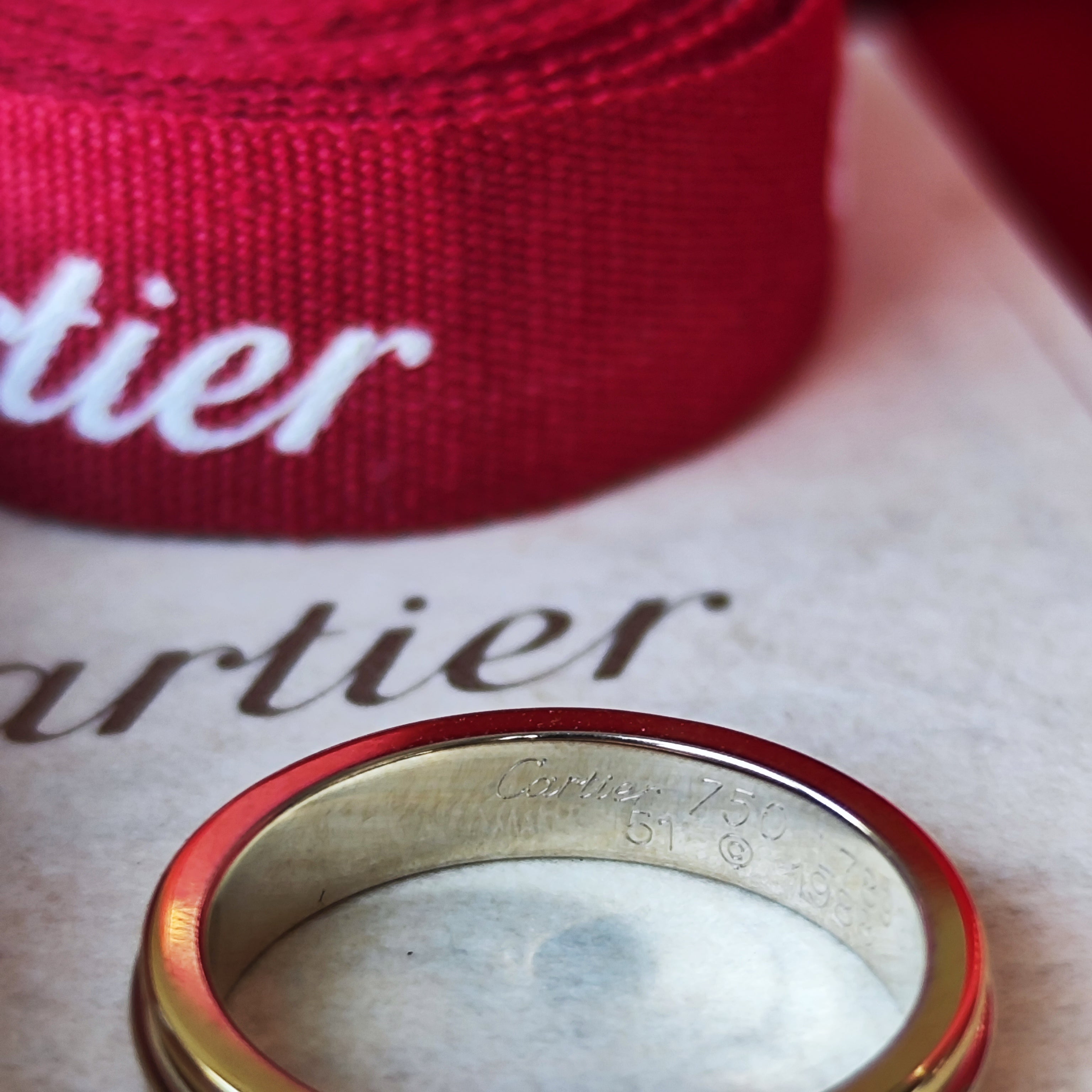 Cartier カルティエ ヴァンドーム スリーカラーリング 11号 – Mico宝飾店