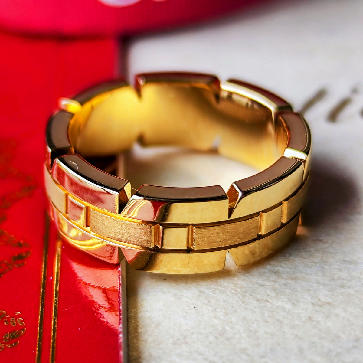 Cartier カルティエ タンクフランセーズ K18YG 47