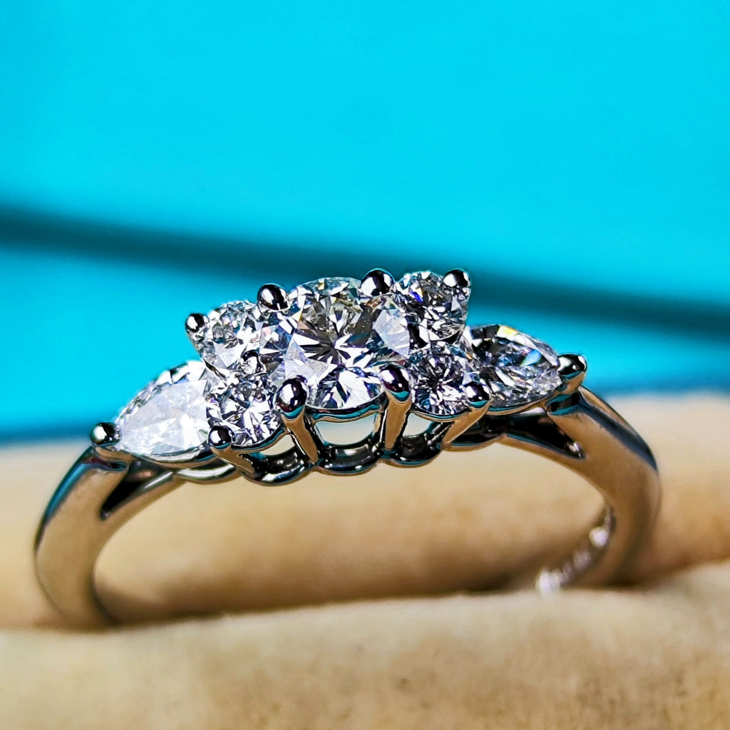 【オールドティファニー】TIFFANY &Co セブンストーンリング