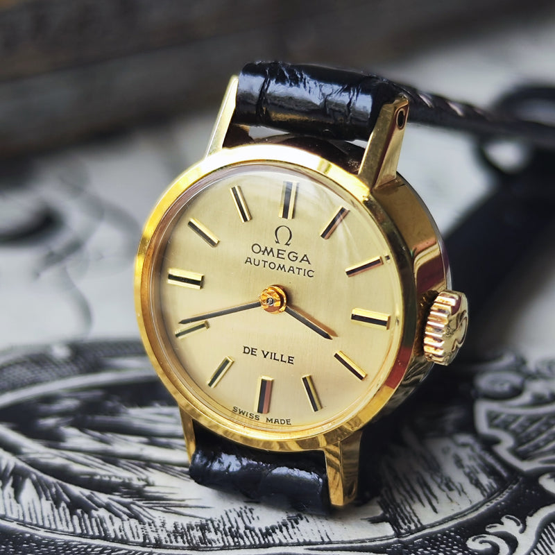 【OH済み】OMEGA オメガ DE VILLE 
デビル 自動巻き腕時計