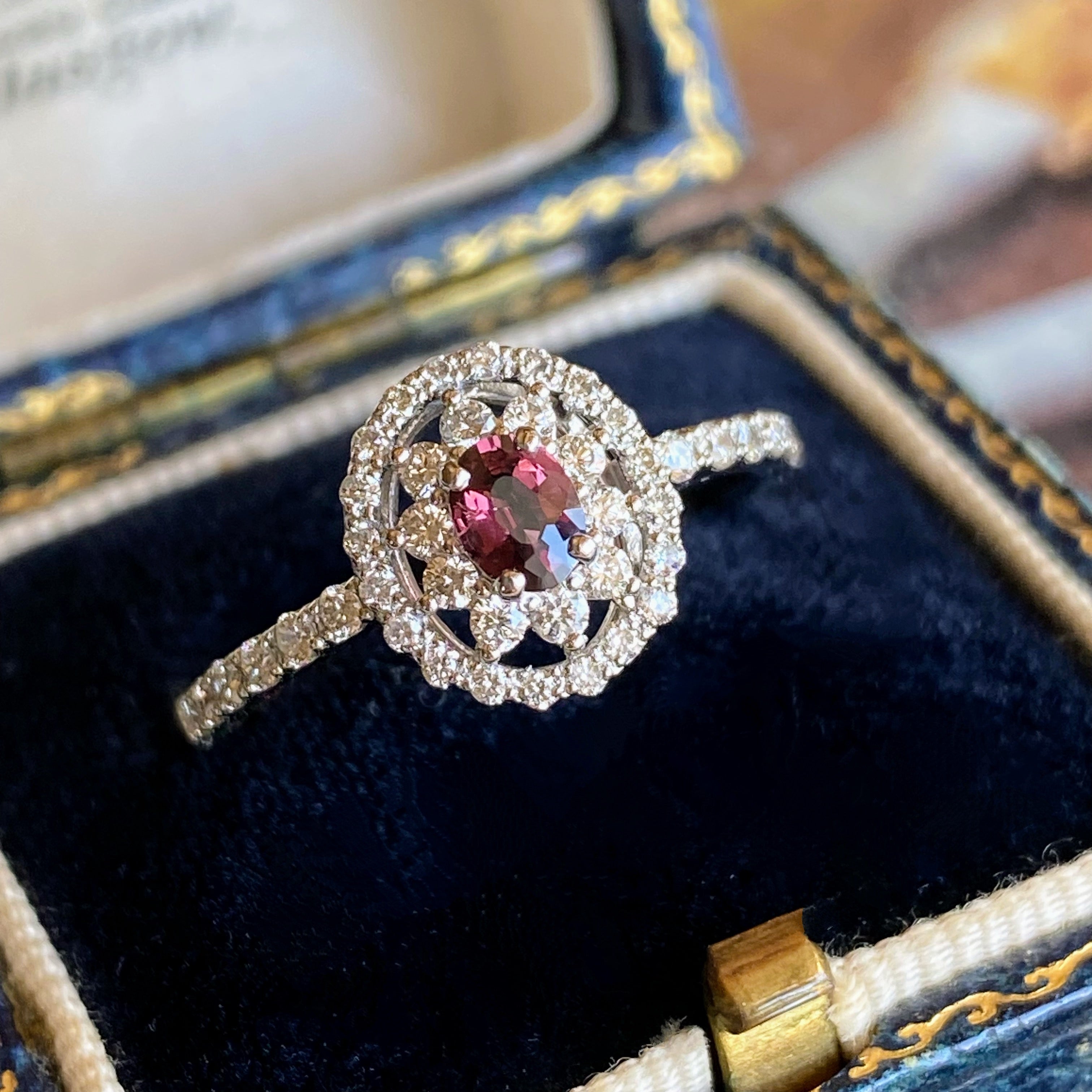 【世界一珍しい宝石】天然ターフェアイト 天然ダイヤモンド 新品リング Mico宝飾店