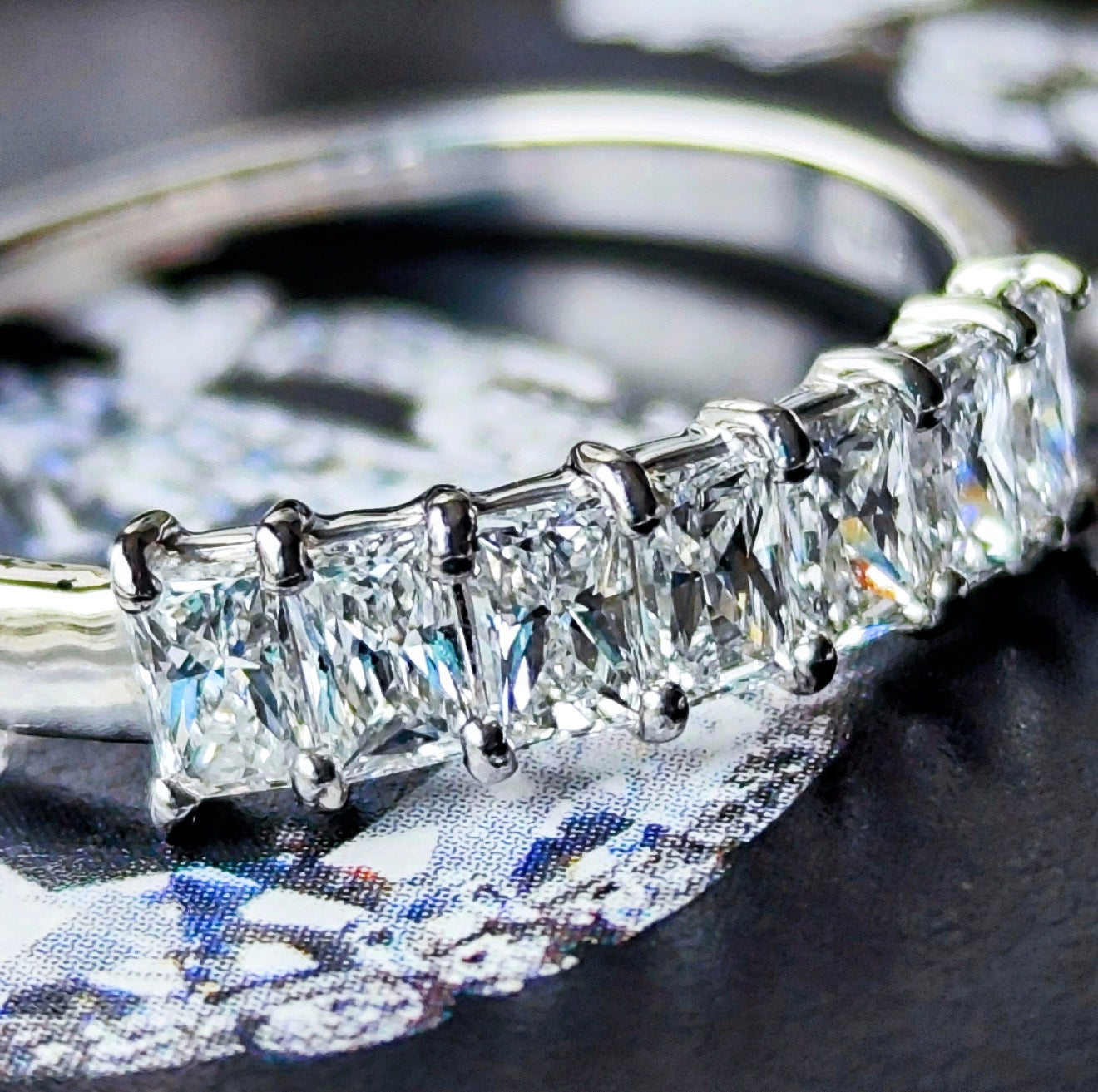 天然ダイヤモンド 0.76ct プラチナリング