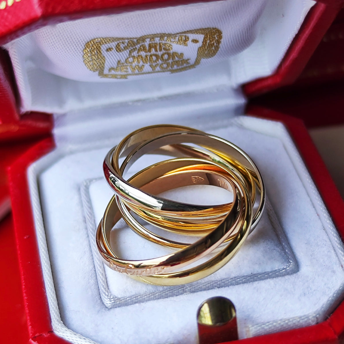 Cartier カルティエ トリニティ5連 53