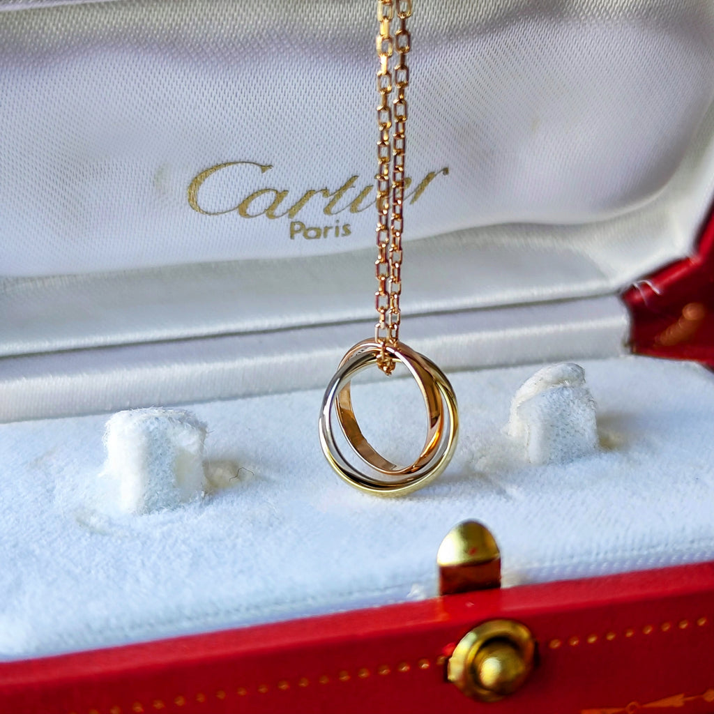 Cartier カルティエ トリニティ ネックレス