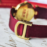 【コンプリートサービス済み】Cartier
カルティエ ヴァンドーム 18金無垢 ダイヤモンド クォーツ腕時計