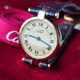 Cartier カルティエ ヴァンドーム ヴェルメイユ クォーツ腕時計