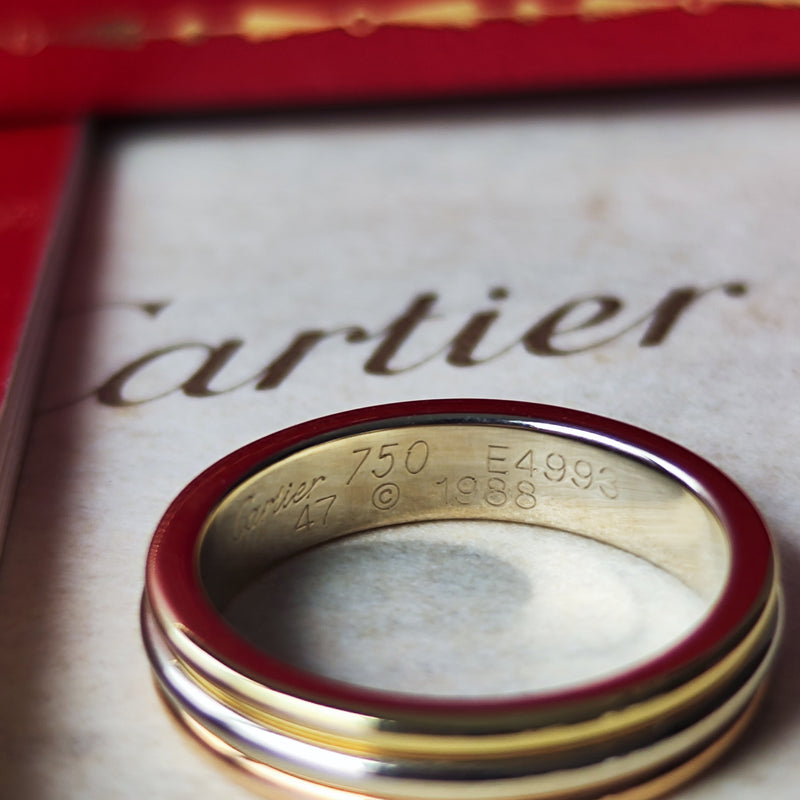 Cartier カルティエ ヴァンドーム 18金リング 7号