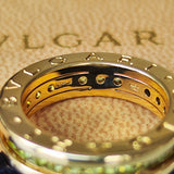 BVLGARI ブルガリ B-ZERO1 ビーゼロワン ペリドット 18金YG 10号